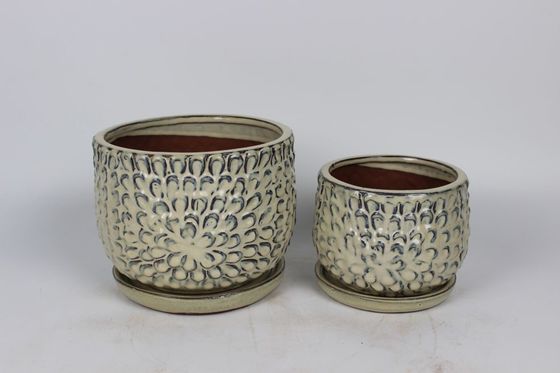 Indoor Keramische Potten Voor Kamerplanten 6 Inch En 8 Inch
