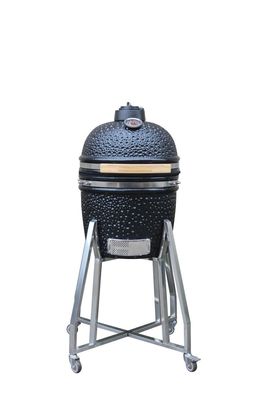 Keramiek 15 Inch Kamado Grill Zwarte Kleur 39cm Keukengerei