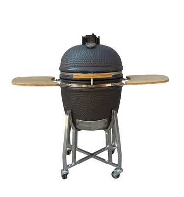 22 de duim Kamado-van de de Houtskoolgrill van de Grill Hoge Graad In brand gestoken Weerstand Openlucht Grijze kleur