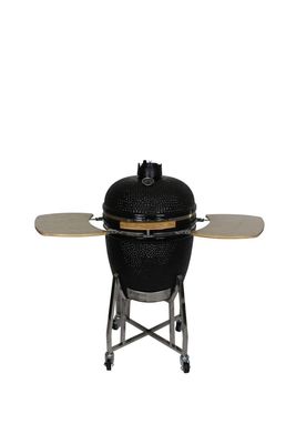Outdoor 22 Inch Kamado Grill RVS Houtskool Zwarte Kleur 57cm