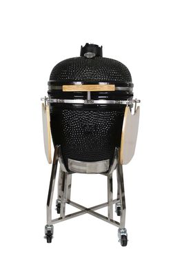Outdoor 22 Inch Kamado Grill RVS Houtskool Zwarte Kleur 57cm