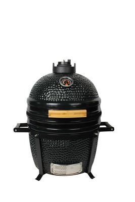 Outdoor Houtskool 16 Inch Kamado Grill Keramiek Zwarte Kleur 40cm