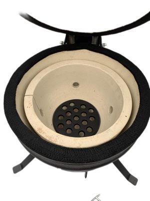 Mat Zwart 13 Inch Kamado Grill 32cm Keramiek Buiten