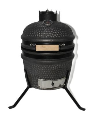 Mat Zwart 13 Inch Kamado Grill 32cm Keramiek Buiten
