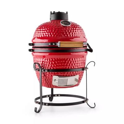 13 Inch 32cm Houtskool BBQ Keramiek Grill Buiten Zwart