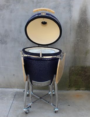 Marine kleur 22 Inch Kamado Grill High Degree Fired Weerstand Keramiek
