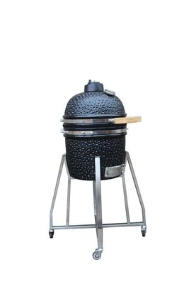 Zwarte kleur 39cm 15 Inch Kamado Grill roestvrij staal