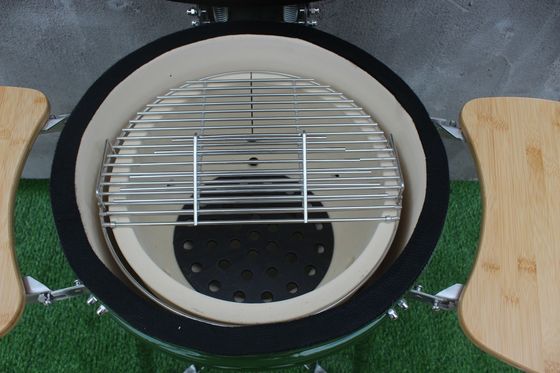 Houtskool Keramiek 18 Inch Kamado Grill Groene Kleur 48cm