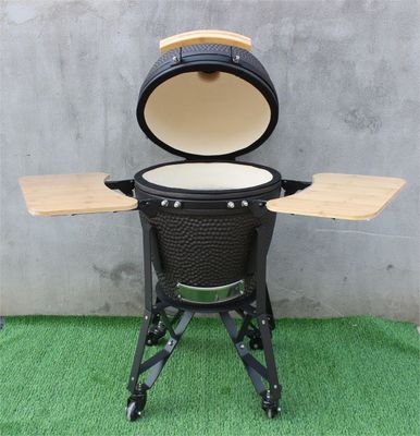 Matzwarte kleur 50cm 20 Inch Kamado Grill Outdoor Houtskool