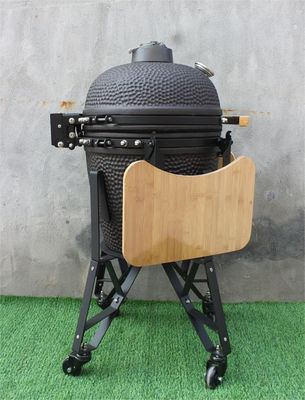 20 Inch Keramische Barbecue Grill Buiten Mat Zwarte Kleur 51cm