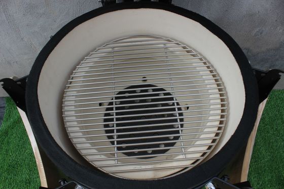 20 Inch Keramische Barbecue Grill Buiten Mat Zwarte Kleur 51cm