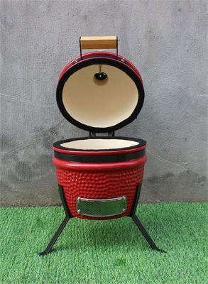 Keukengerei 13 Inch Keramiek Barbecue Grill Buiten Rood