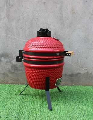 Keukengerei 13 Inch Keramiek Barbecue Grill Buiten Rood