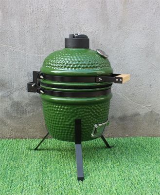Groene Kleur Outdoor 13 Inch Keramisch Houtskool Fornuis 33cm
