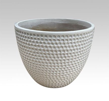 2“ hoog In brand gestoken Verglaasde Ceramische Potten voor buiten 16“ 20“ 24“ 61 X 48