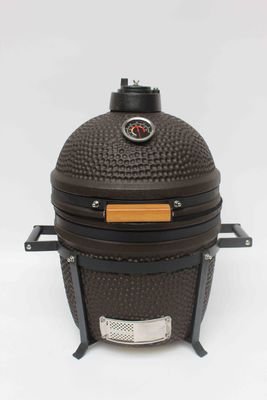 Outdoor Houtskool 16 inch Kamado Grill Keramisch Mat Zwart Kleur 40cm
