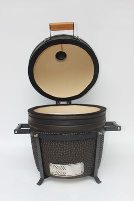Outdoor Houtskool 16 inch Kamado Grill Keramisch Mat Zwart Kleur 40cm